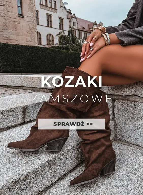Kozaki zamszowe