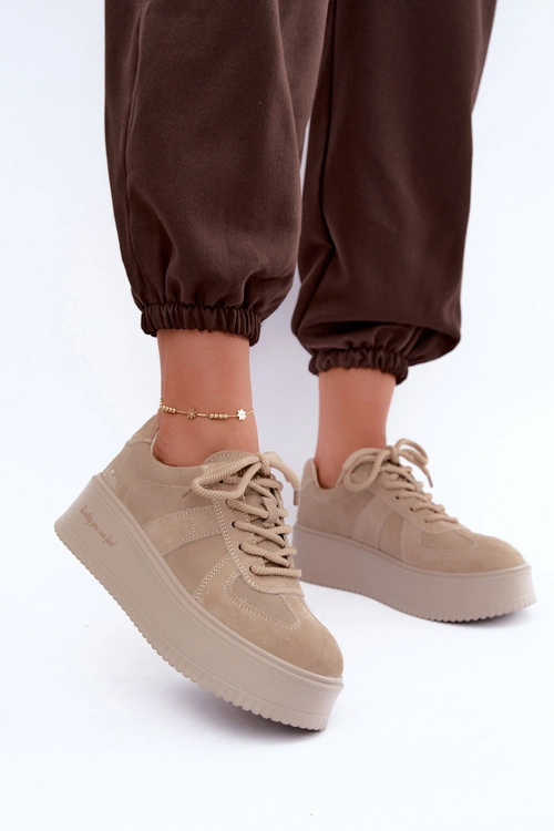  pol_pm_Skorzane-Zamszowe-Sneakersy-Damskie-Na-Platformie-Lee-Cooper-LCJ-26-01-4643-Bezowe-46392_3