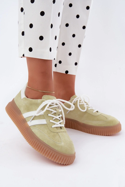 pol_pm_Zamszowe-Sneakersy-Damskie-Na-Platformie-Limonkowe-Marisae-45140_2