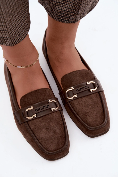  pol_pm_Mokasyny-Loafersy-Damskie-Z-Ozdobnym-Elementem-Brazowe-Evelora-45232_2