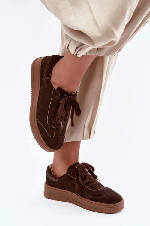  pol_pm_Zamszowe-Sneakersy-Z-Futrzanym-Sznurowaniem-Kobbo-Kobbo-79655-Czekoladowe-44905_4