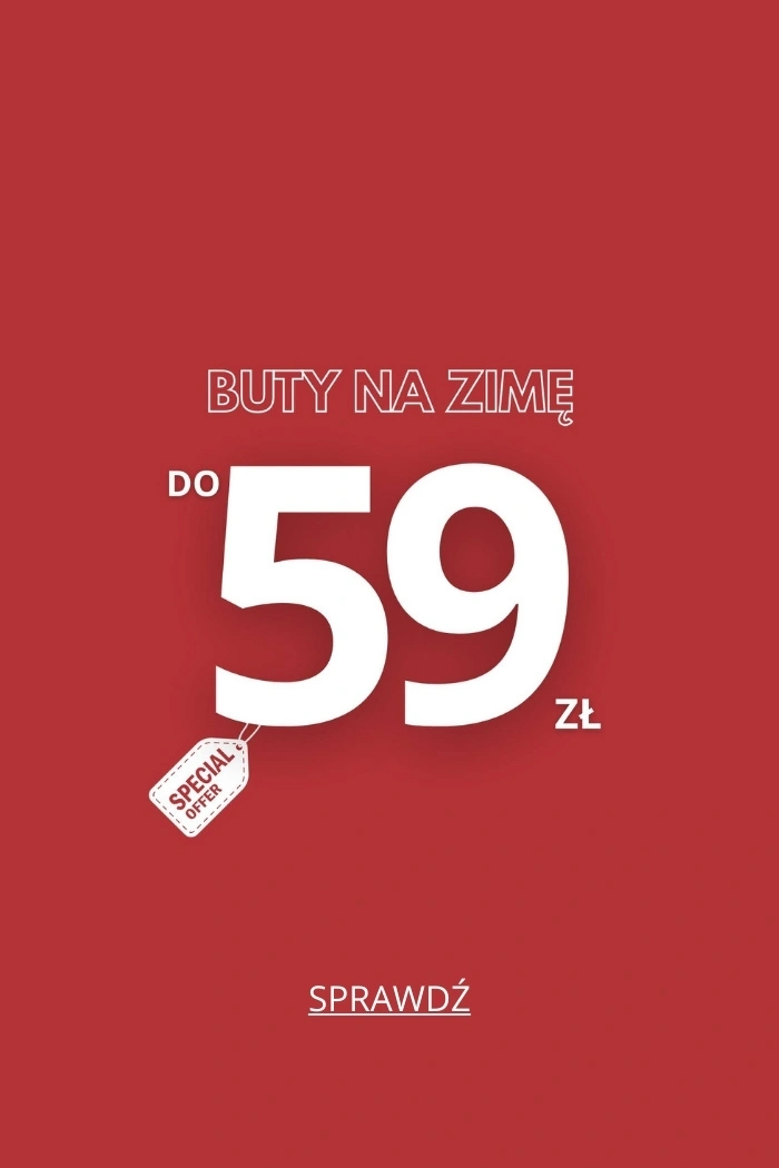 Buty zimowe do 59 zł!