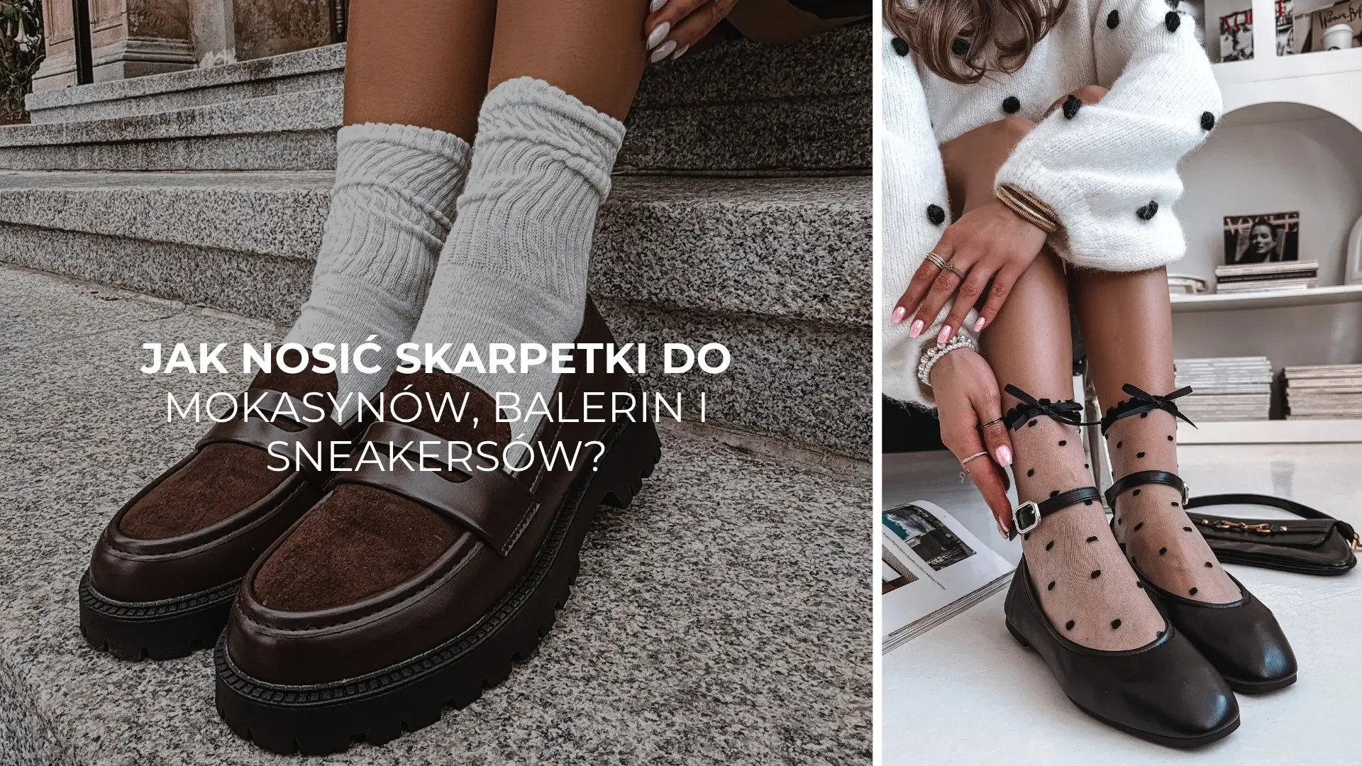 Jak nosić skarpetki do mokasynów, balerin i sneakersów? Praktyczny poradnik