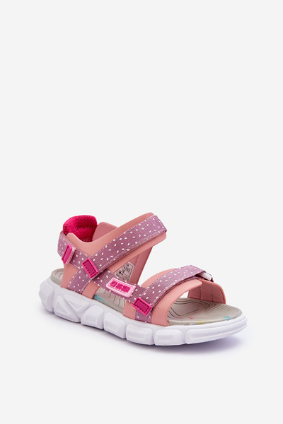 Child's Sandals with Velcro Big Star LL374202 Pink