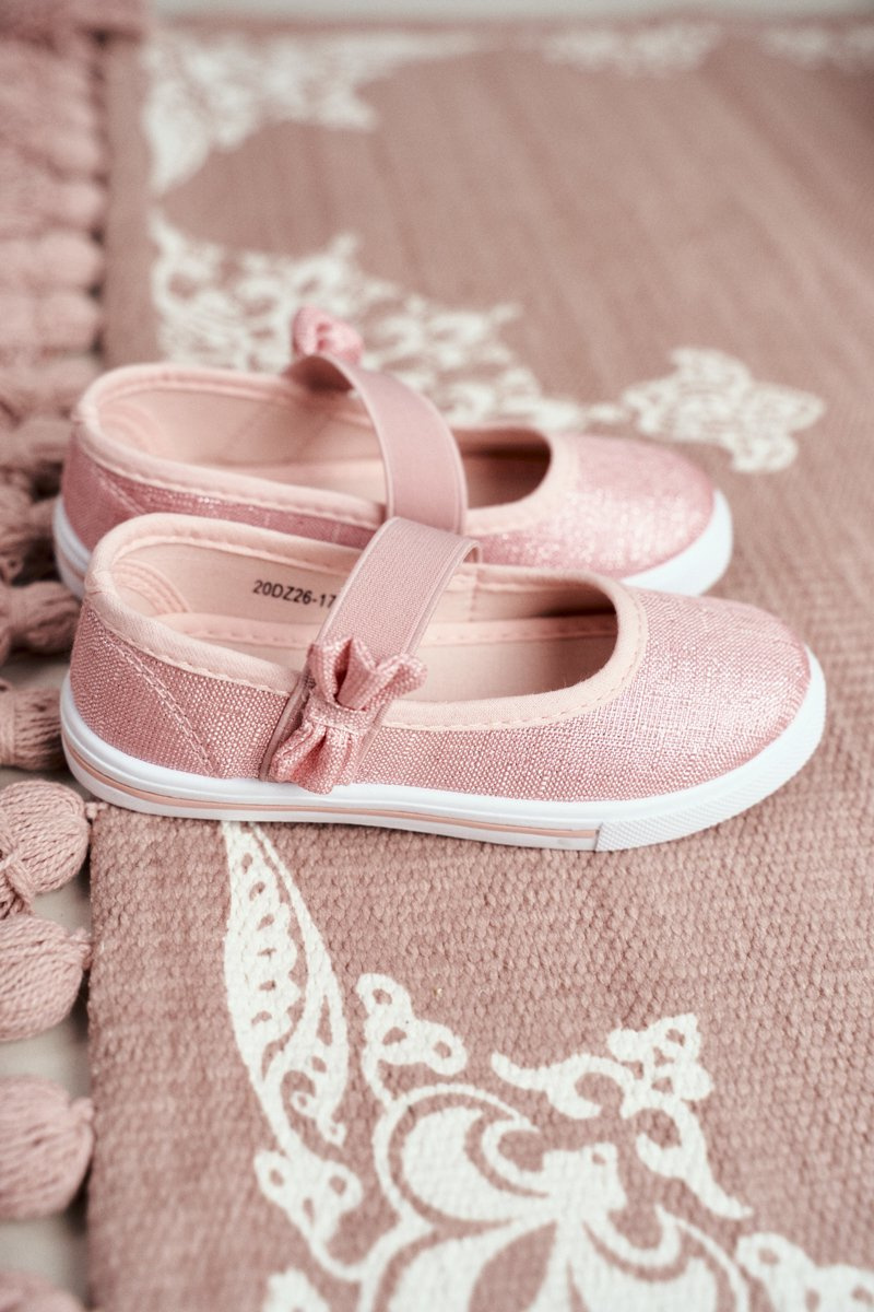 Children's Ballerina Tennis Shoes Pink Bianca Cheap and fashionable