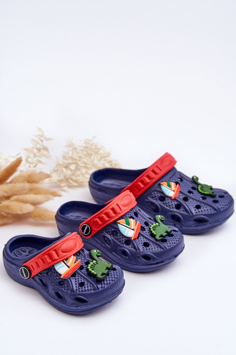 Children's Foam Lightweight Crocs Sandals navy blue Sweets | Cheap and ...