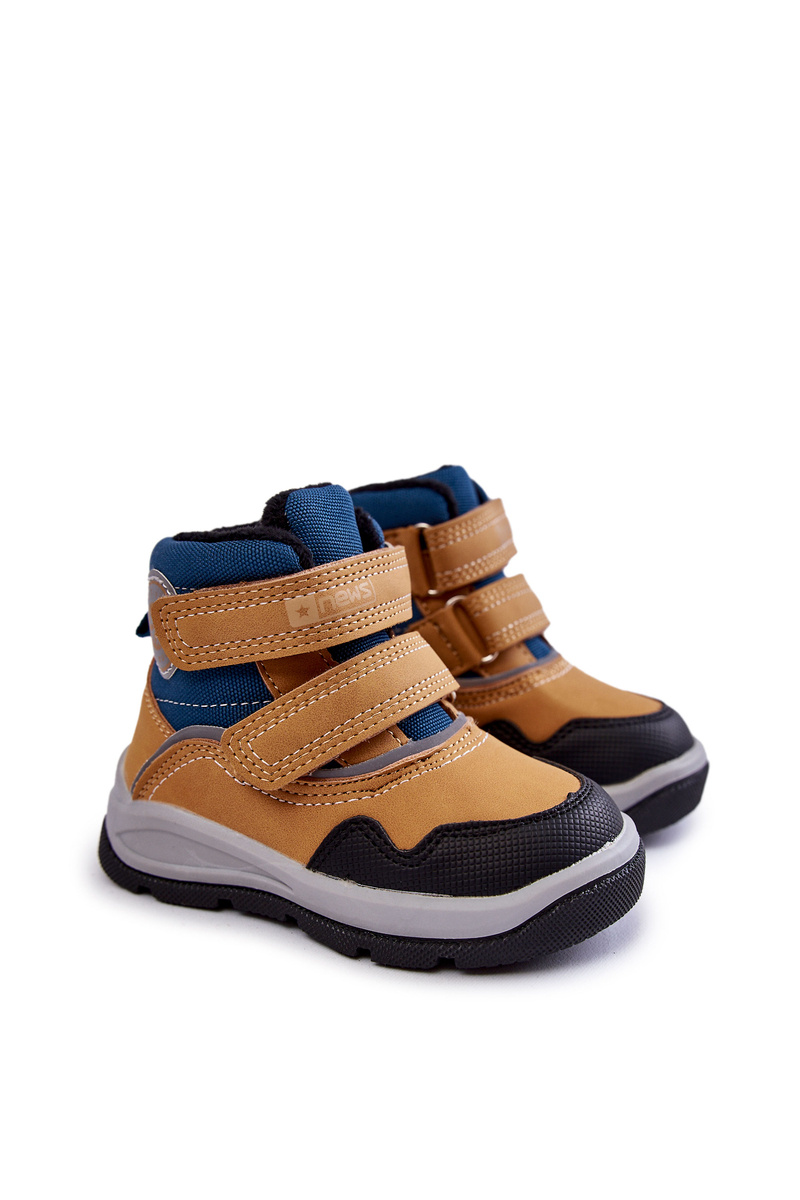 Children's Warm Boots With Velcro Camel Tweety Cheap and fashionable
