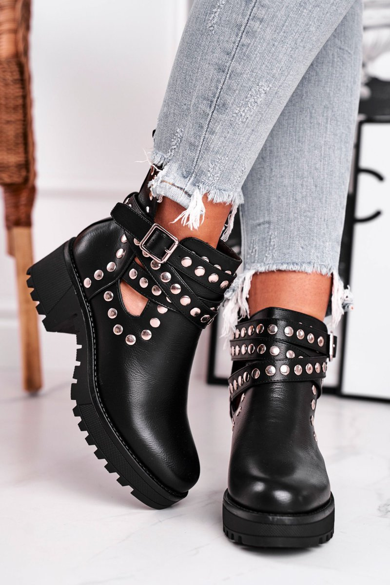 Women’s Boots Grunge Black Heavenly | Cheap and fashionable shoes at