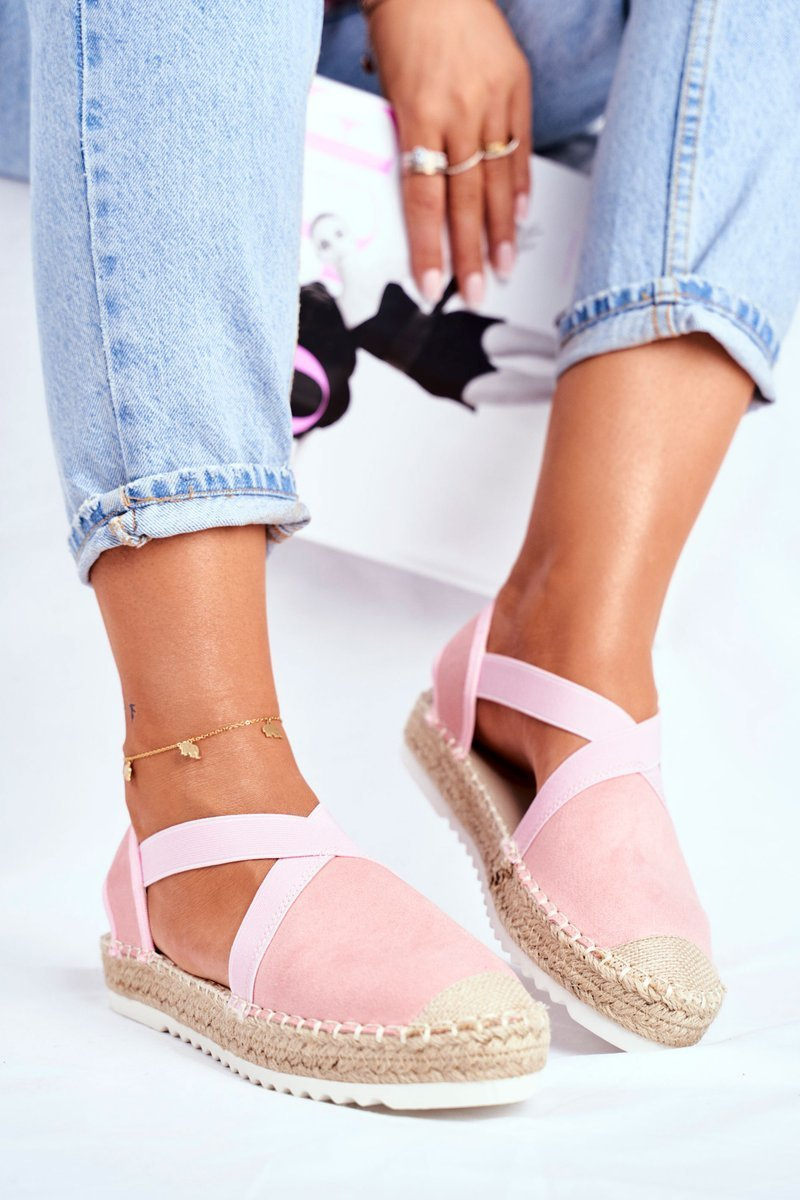 Women’s Espadrilles Pink Motive Cheap and fashionable shoes at