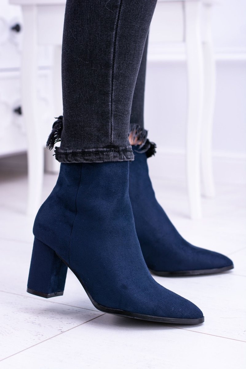 Women's Navy Boots On A Pole In A Spitz Amaltea | Cheap and fashionable ...