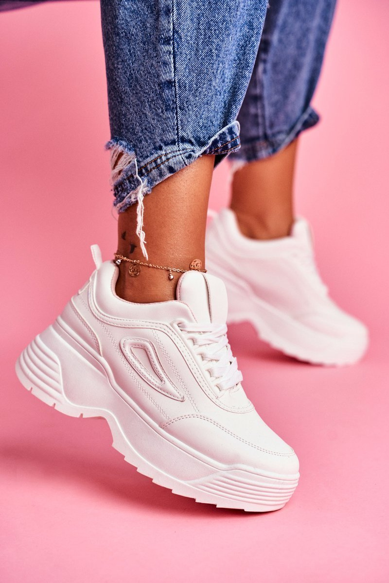 Women’s Sport Shoes With Thick Soles Pink Louder Cheap and