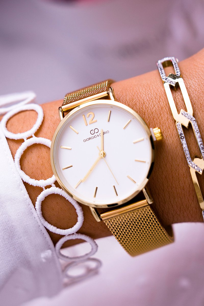 Women's Watch & Dario Gold Evera Cheap and fashionable shoes at Butosklep.pl Women's Watch & Dario Gold Evera Cheap and fashionable shoes at Butosklep.pl