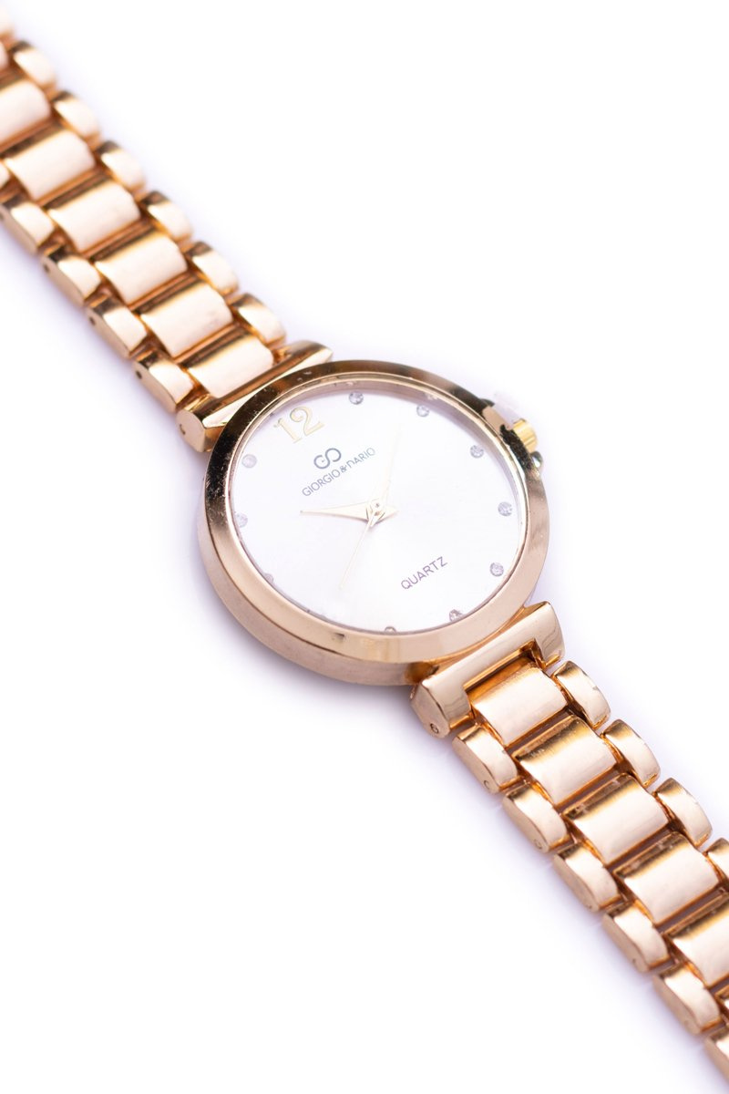 Women's Watch & Dario Lagero Gold Cheap and fashionable shoes at Butosklep.pl Women's Watch & Dario Lagero Gold Cheap and fashionable shoes at Butosklep.pl