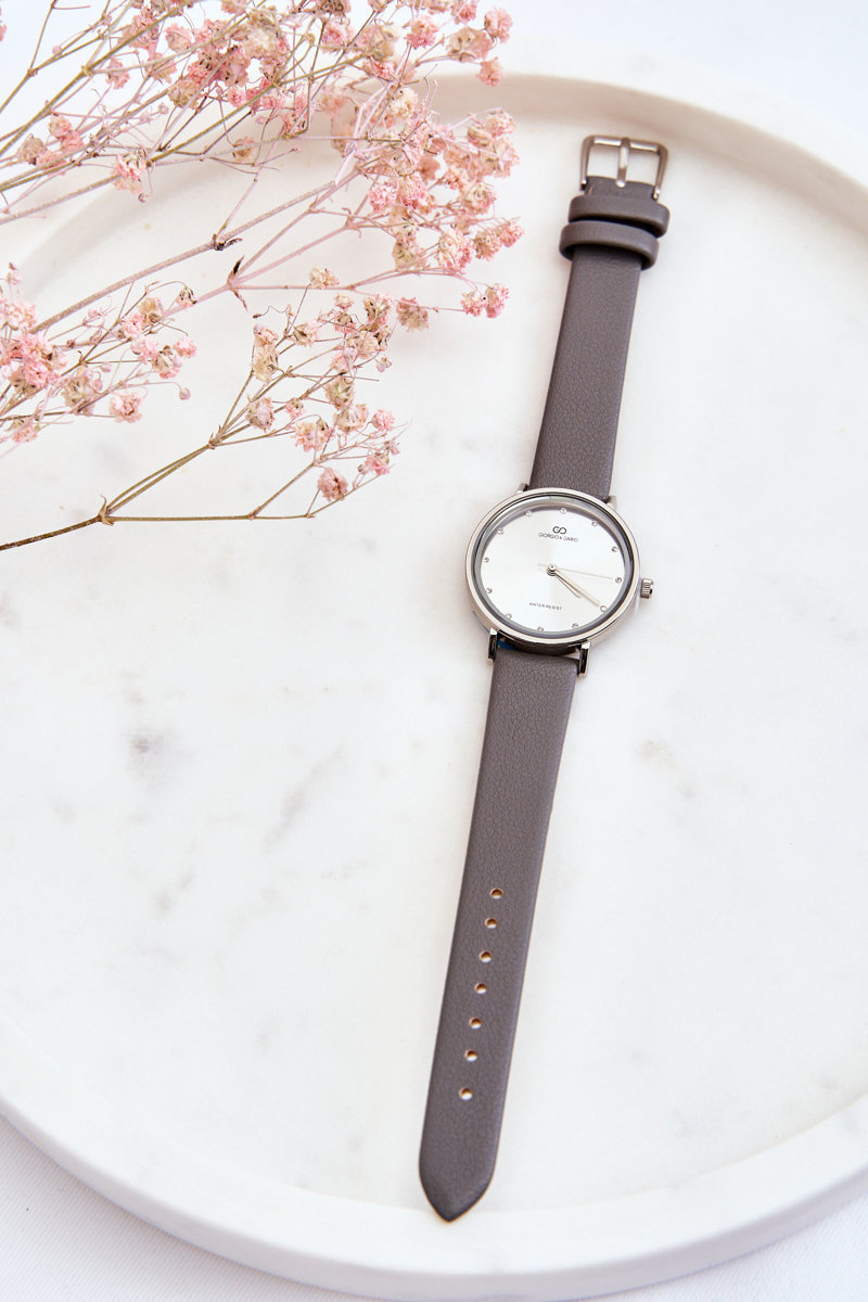 Women's Waterproof Analog Watch grey & Silver Cheap and