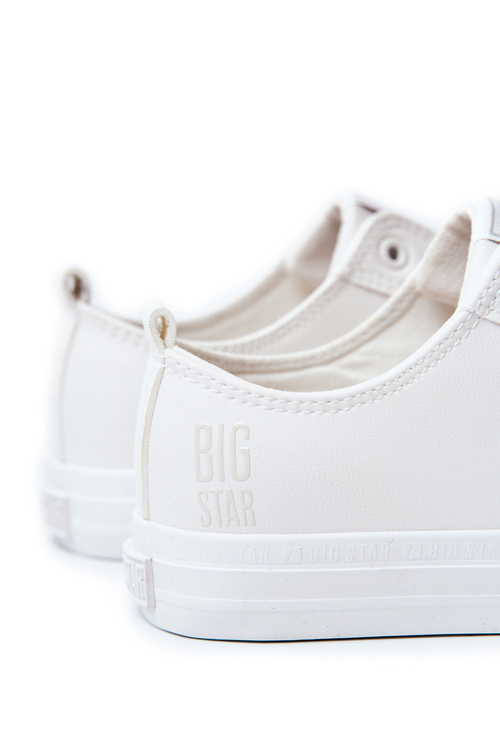 Men's Velcro Sneakers Big Star LL174632 White