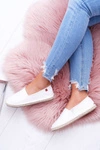 Espadryle Damskie Pleciona Podeszwa Białe Big Star DD274A148