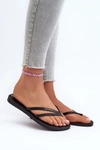 Gumowe Klapki Japonki Damskie 82067 Ipanema Bossa Fem Czarne