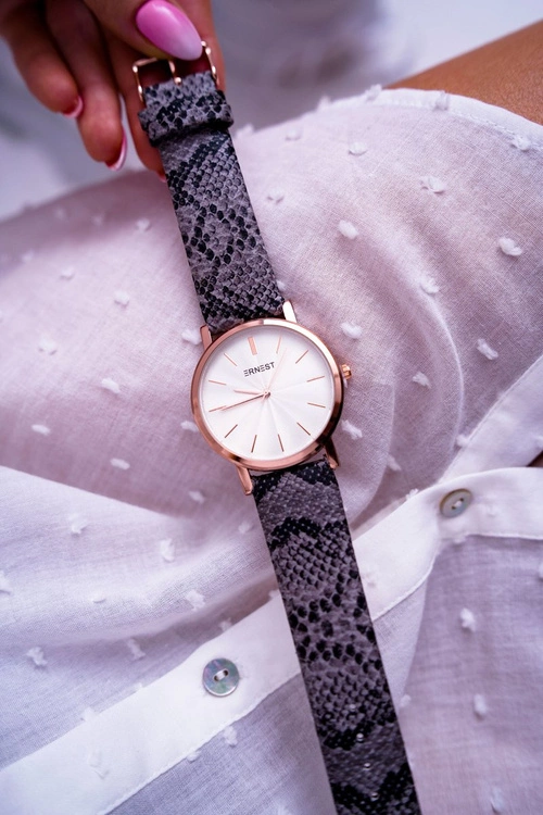 Damski Zegarek Ernest Skóra Węża Cedis