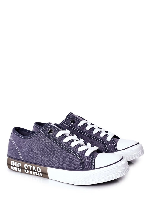 Męskie Trampki Big Star HH174047 Granatowe