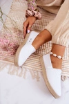 Modne Damskie Espadryle Cross Jeans JJ2R4001C Białe