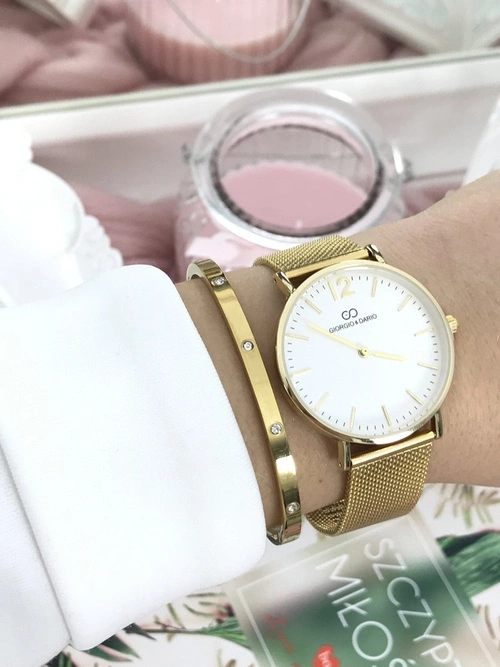 Damski Zegarek Giorgio & Dario Rene Złoty