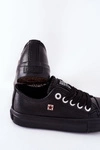 Dziecięce Skórzane Trampki BIG STAR FF374304 Czarne