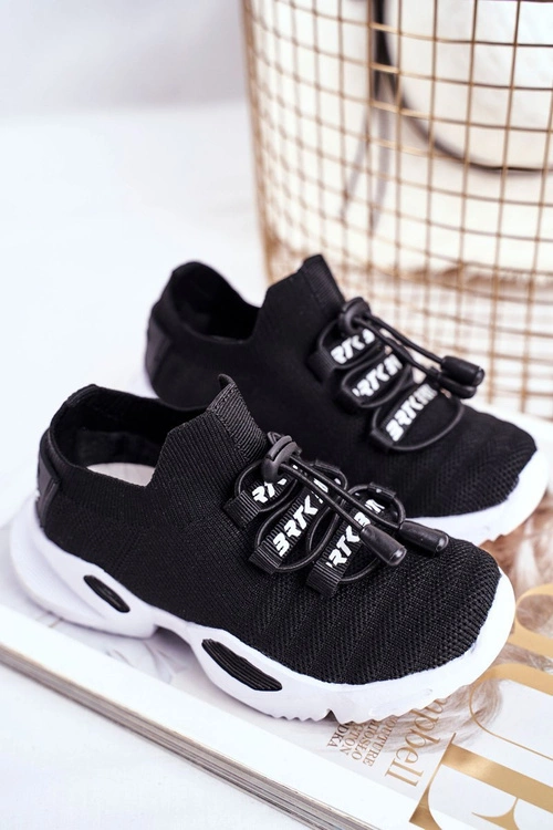 Obuwie Sportowe Dziecięce Bartek Czarne T-75203/W35