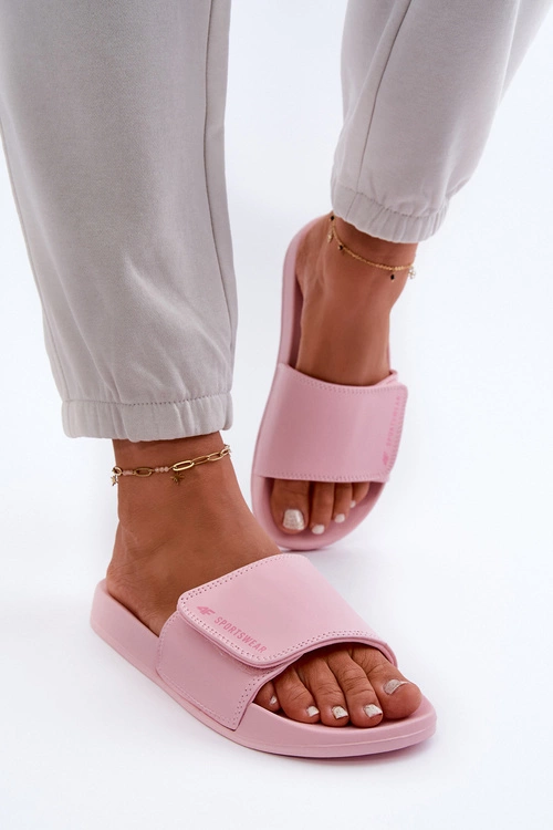 Damskie Klapki 4FMM00FFLIF031A-56S Jasnoróżowe