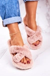 Damskie Klapki Papcie Futrzane Jasny Brąz Cozy Time