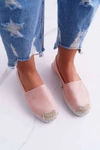 Espadryle Damskie Różowe Carian