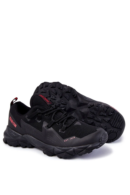 Męskie Buty Sportowe Memory Foam Big Star KK174109 Czarne