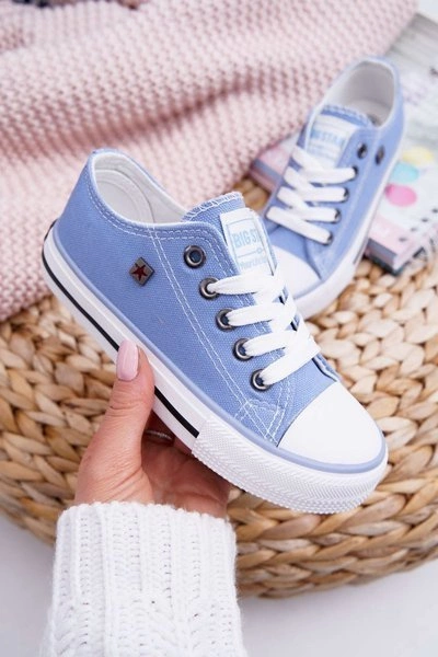 Trampki Dziecięce Big Star FF374203 Niebieskie