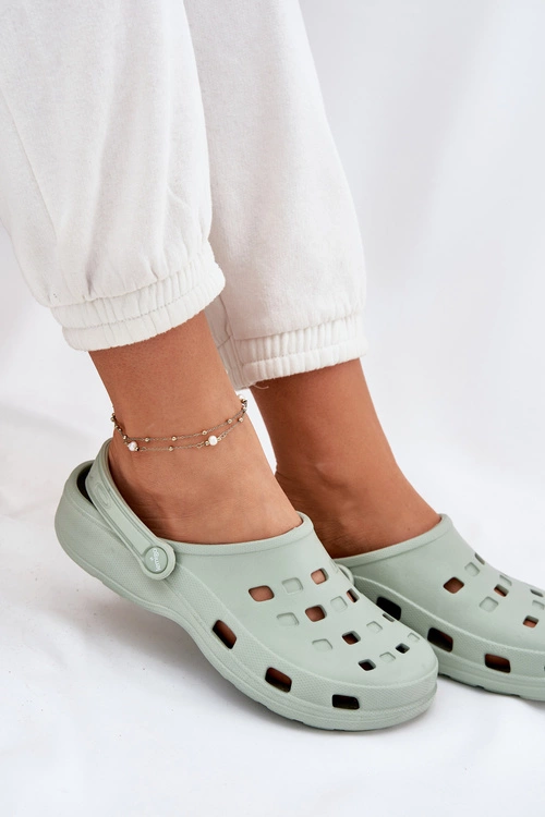 Klapki Damskie Piankowe LEMIGO 806 Miętowe