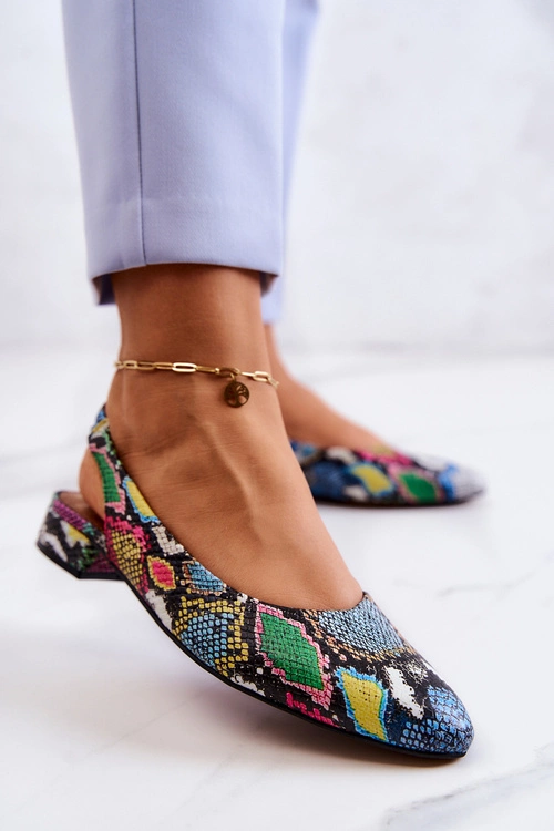 Baleriny Na Obcasie Maciejka 04482-39 Multikolor