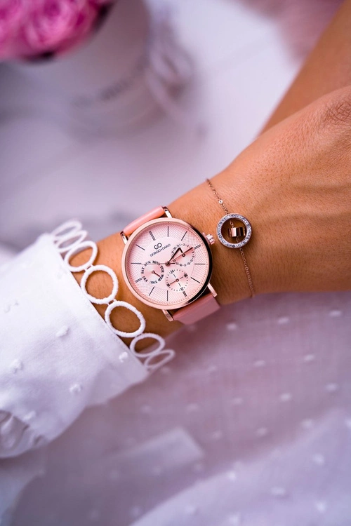 Damski Zegarek Giorgio & Dario Różowy Ranaha