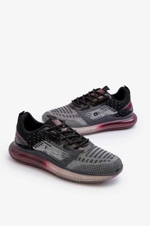 Buty Sportowe Męskie HI-POLY SYSTEM Big Star NN174476 Czarne