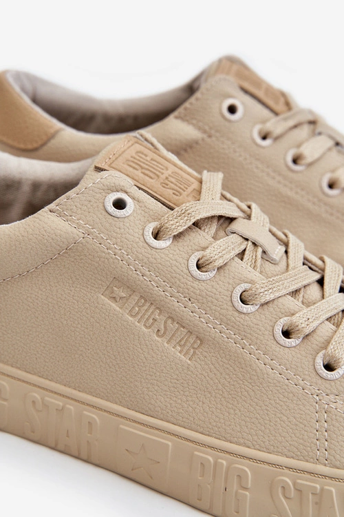 Męskie Tenisówki Big Star LL174132 Beżowe