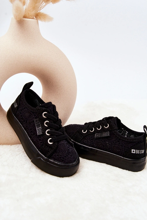 Trampki Ażurowe Big Star JJ374133 Czarne