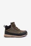 Damskie Ocieplane Buty Trekkingowe Khaki Big Star MM274480