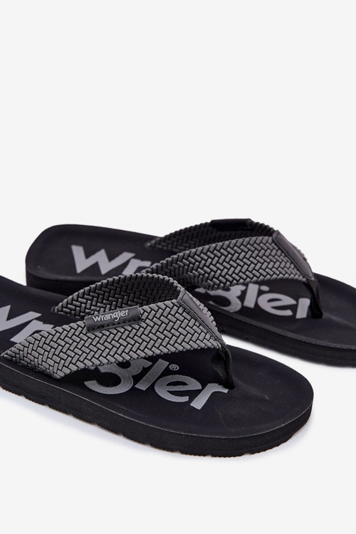 Klapki Japonki Męskie WRANGLER ZANE FLIPFLOP MEN LOW 20251044.20251044.10E Szare