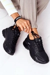 Damskie Sportowe Buty Sneakersy Big Star EE274462 Czarne