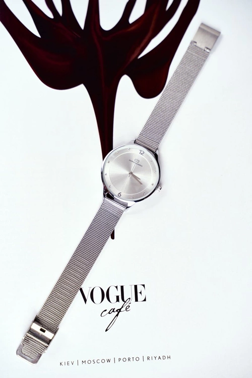 Damski Zegarek Giorgio & Dario Srebrny Tereno