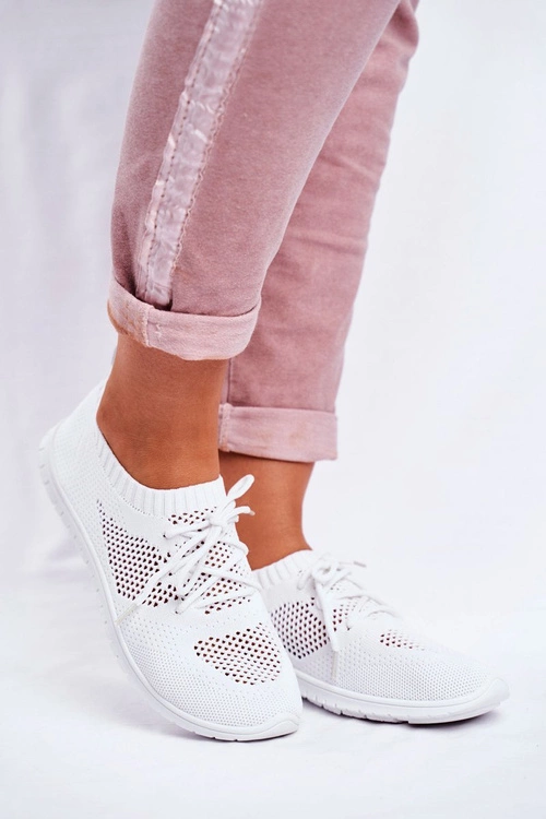 Damskie Sportowe Buty Białe Jenny