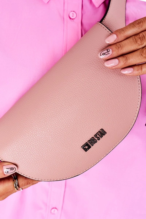 Skórzana Nerka Big Star HH574078 Różowa