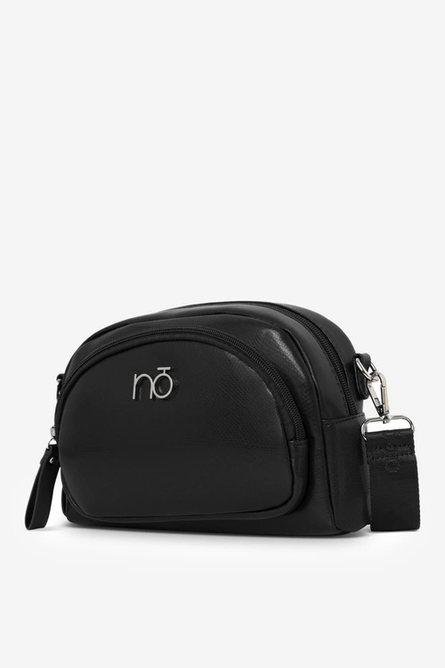 Torebka Skórzana Zwierzęcy Wzór NOBO NBAG-R0150-C020 Czarna