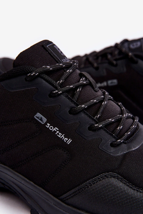 Męskie Buty Sportowe Softshell Czarne Christopher