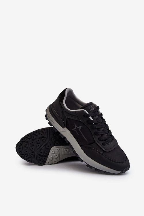 Męskie Sneakersy Big Star NN174069 Memory Foam System Czarne