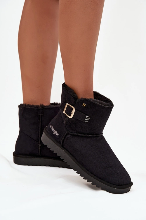 Śniegowce Damskie Z Klamrą Wrangler 20253091.25Y Czarne