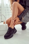 Damskie Sneakersy Buty Sportowe Big Star JJ274578 Czarne