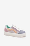Sneakersy Damskie Na Platformie Multikolor Tellnira